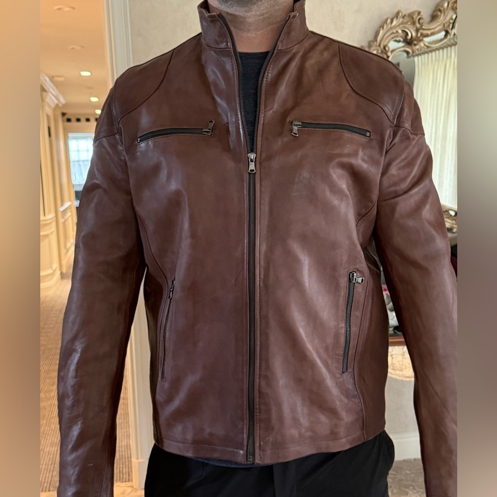 Pera Pelle leather jacket